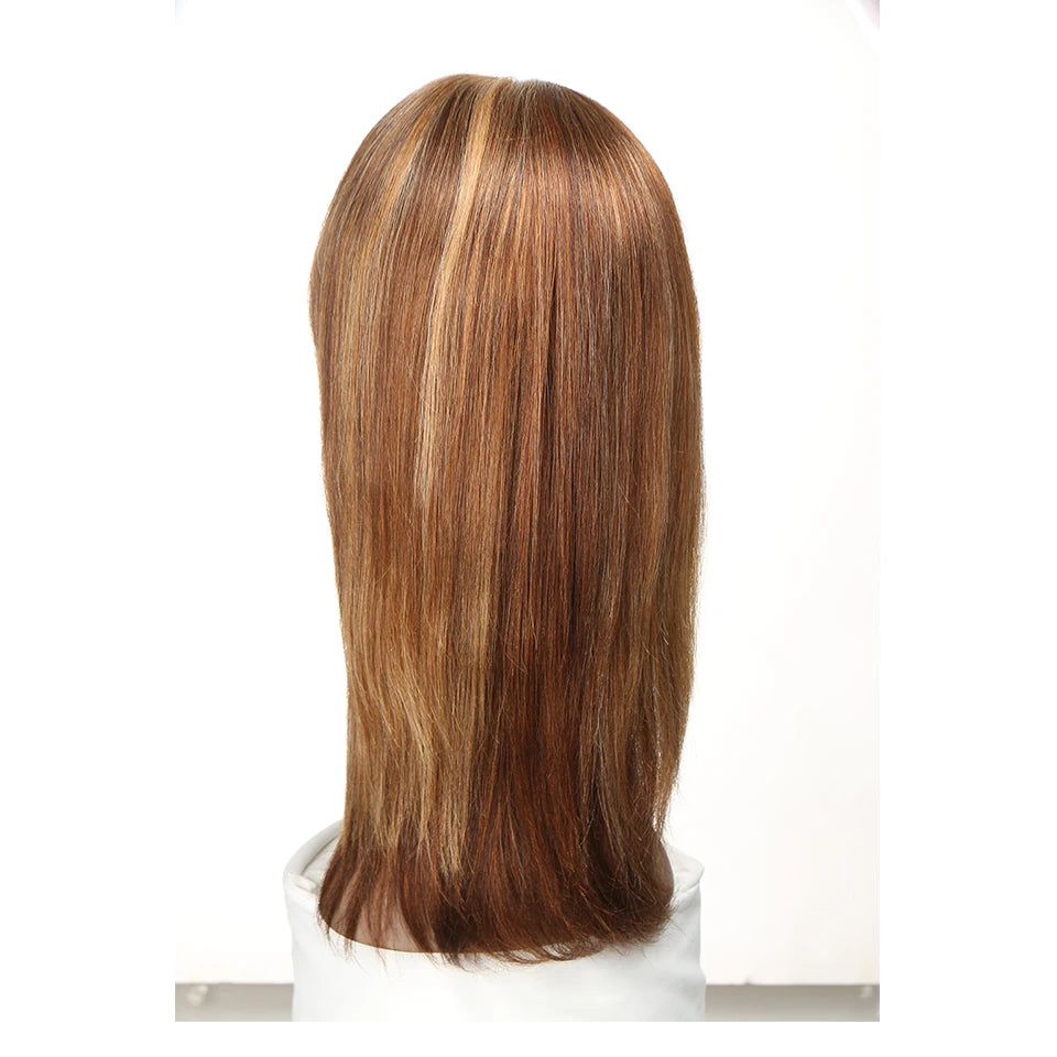 Sleek Highlight Lace Front Wig For Women 13x4 Lace Front Brazilian Hair Wigs Straight Colored Lace Wigs 18 Inch Long Lace Wigs