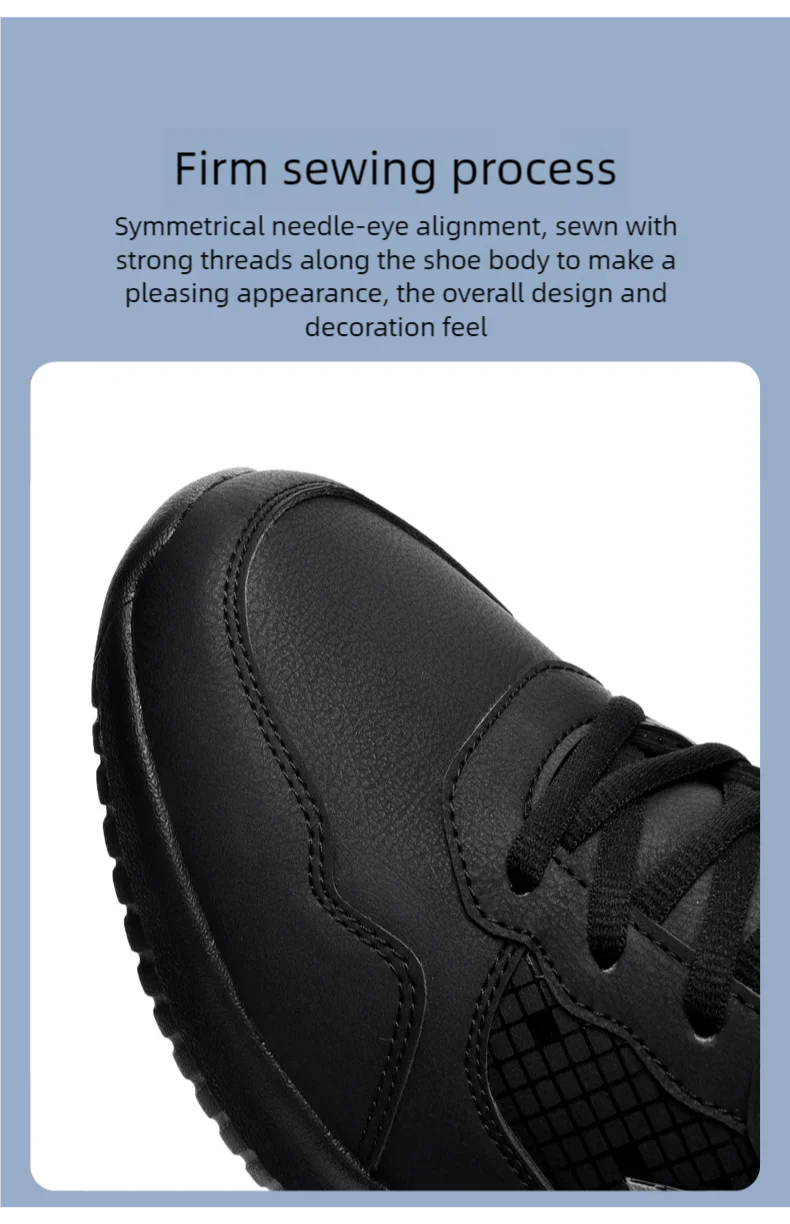 Chef shoes four season light non-slip oil-proof waterproof comfort plus size men's kitchen work shoes fashion casual men's shoes