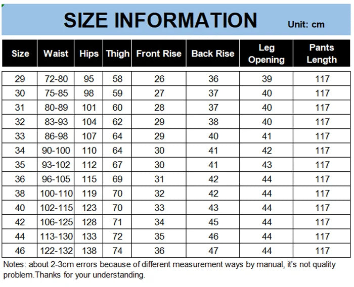 Tall Man Fleece Jeans 117CM Extra Long Stretched Plus Size 42 44 Fit Trousers Warm Autumn Winter High Waist Denim Pants Trousers