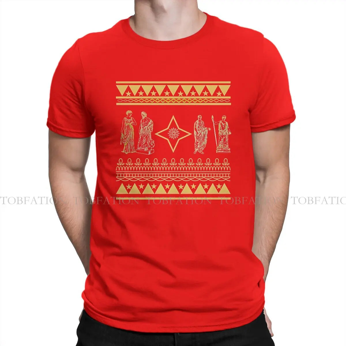 Kalos Ancient Greece Harajuku TShirt Ancient Rome Creative Tops Comfortable T Shirt Male Clothes