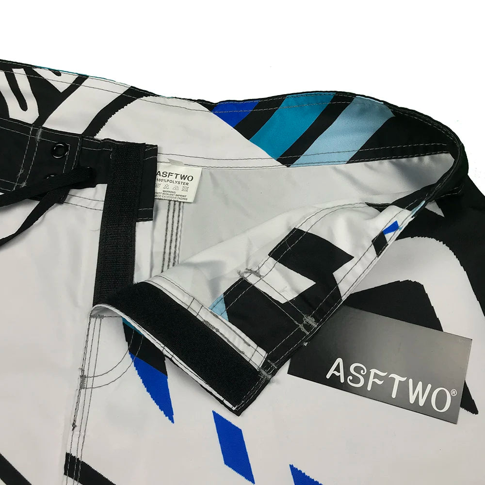 Quick Drying Beach Shorts for Men Surf Beach Shorts Fast Dry Swim Trunks with Bermuda, Fitness Muscle Short Pants, Summer, New,