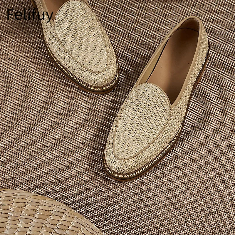 British Style Men Cow Suede Leather Loafers Classic Outdoor Walking Shoes Fashion Genuine Leather Slip-on Flats Soft Man Loafers