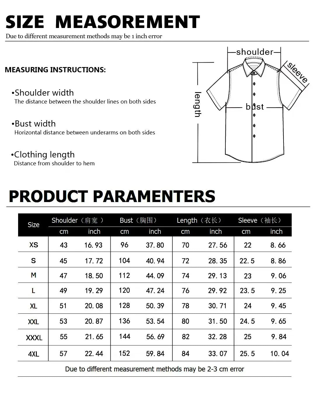 2024 Men's Fashion Short Sleeve Button Up Shirt - Flip Collar Summer Hawaiian Beach Shirt Comfortable High Quality Fabric