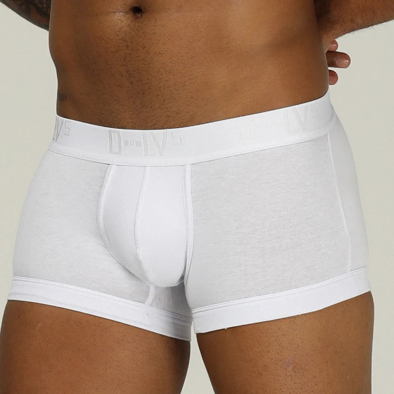 ORLVS Brand Men Underwear Boxer cotton mens underpants male panties  shorts U convex pouch for gay breathable calzoncillo hombre