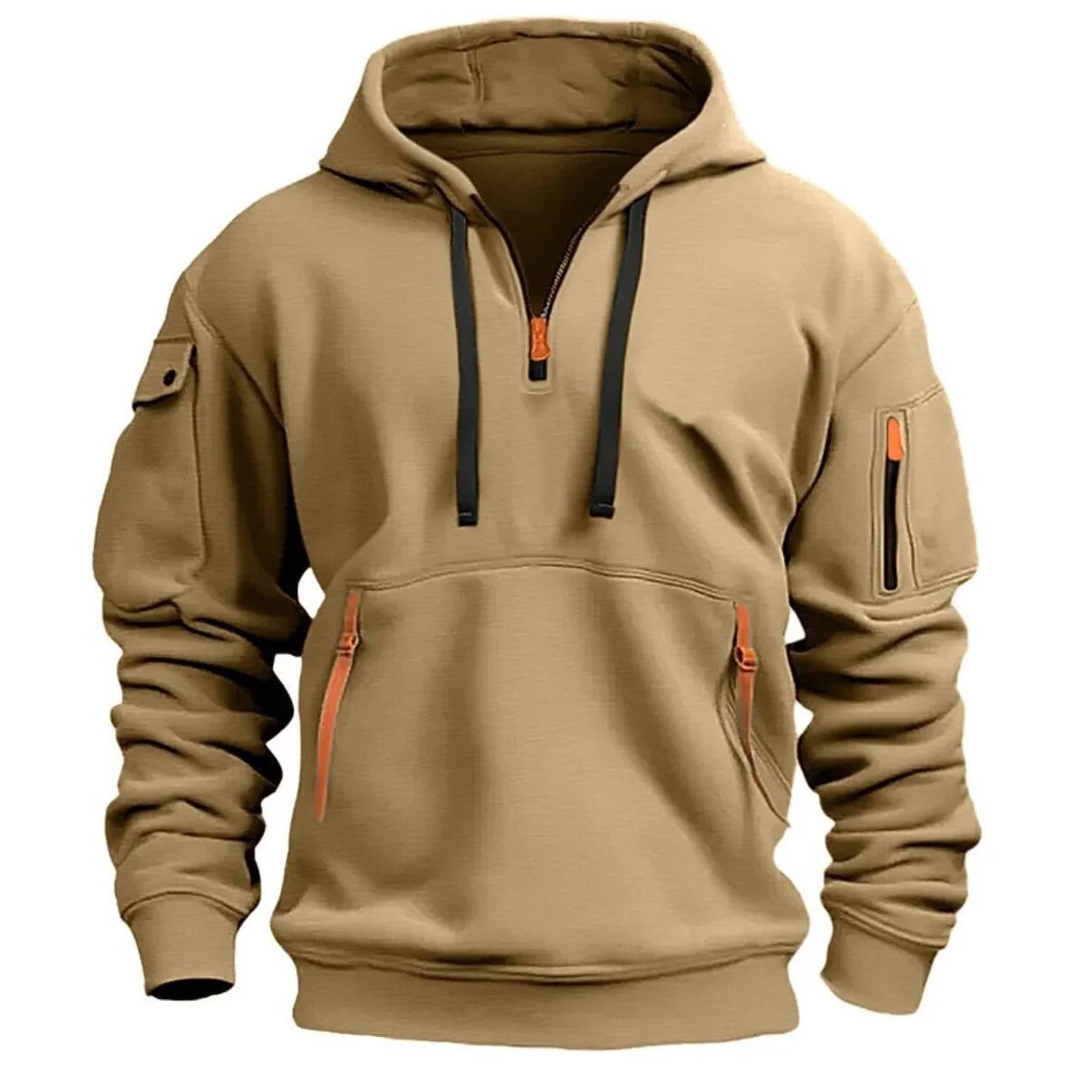 Customizable Shoulder Drop Hooded Sweatshirt Men's Women's Loose Pullover Fashion Casual hoodie jacket Tailor-made T-Shirts