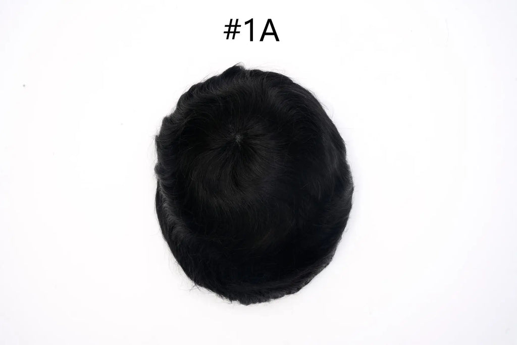 Os21 0.03-0.04mm NG Clearance Thin Skin Toupee Capillary Prothesis Hair Piece For Men Hair Replacement System V Loop Men Toupee
