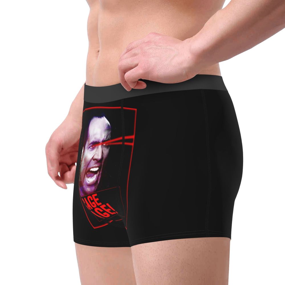 Custom Nicolas Cage Boxer Shorts For Homme 3D Printed Male Nic And His Girls Underwear Panties Briefs Breathbale Underpants
