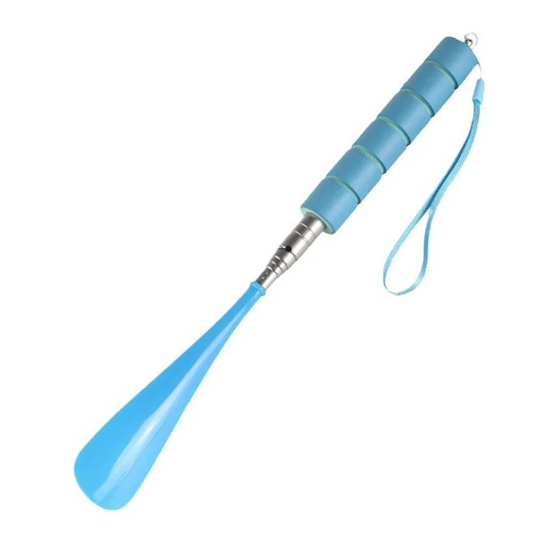 1Pc Long Handle Flexible Plastic Shoe Horns Do Not Require Bending Durable Shoe Spoons For Pregnant Shoehorn Shoe Assistants