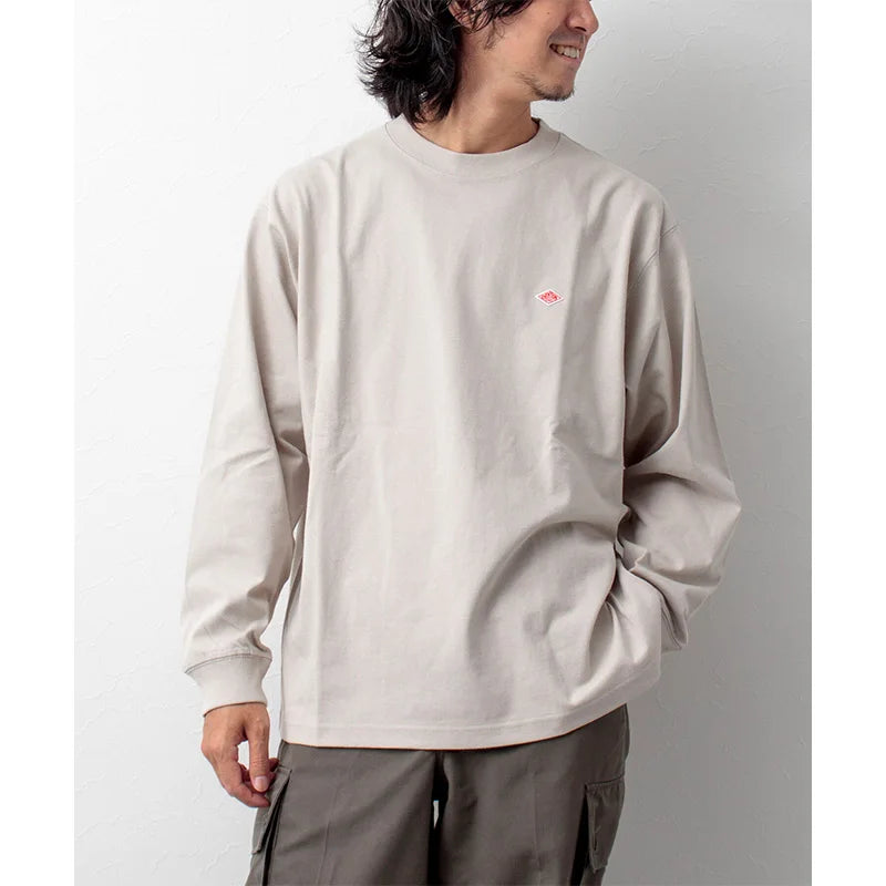 2025 Exported to Japan Spring Autumn Long Sleeved T-shirt  Men/Women Same Embroidery Brand Cotton O-Neck Loose Sweatshirt Tops