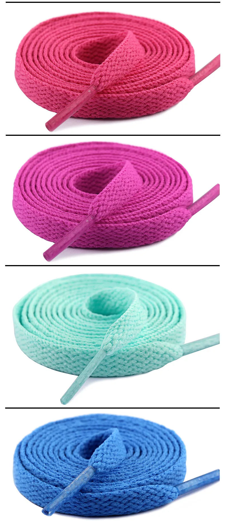 Unisex Nylon Shoelace Decoration Fixed Office Career Casual Daily Navy Green Blue Purple Red 1Pair All Seasons Shoe Ties