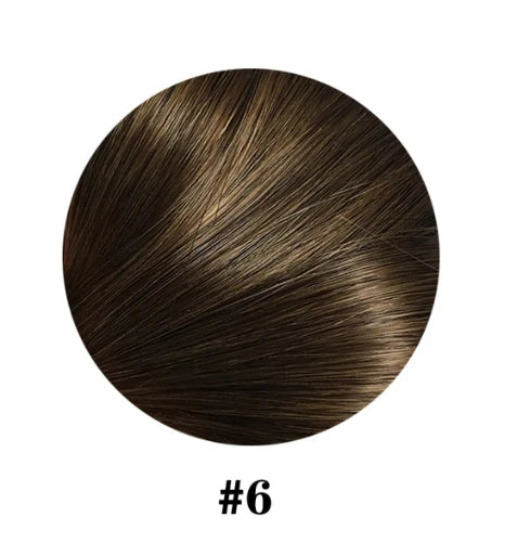 Human Hair Extensions Invisible Wire Hair Extensions Black Remy fish line hair Hairpiece with Fish Line