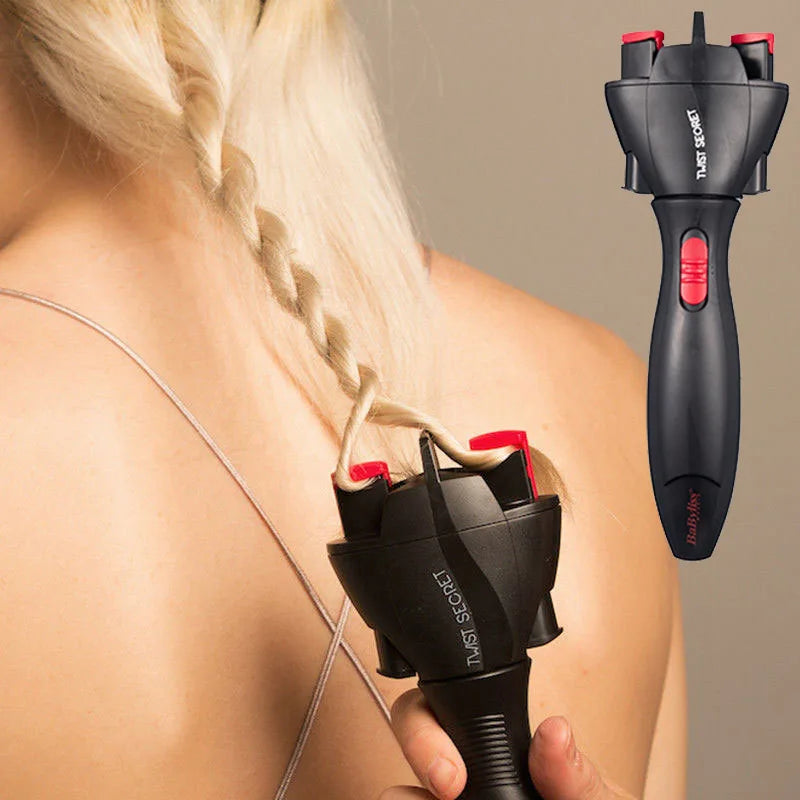 DIY Electric Hair Braider, Automatic Knitted Device, Two Strands Twist Braid Maker, Electric Hair Styling Tool