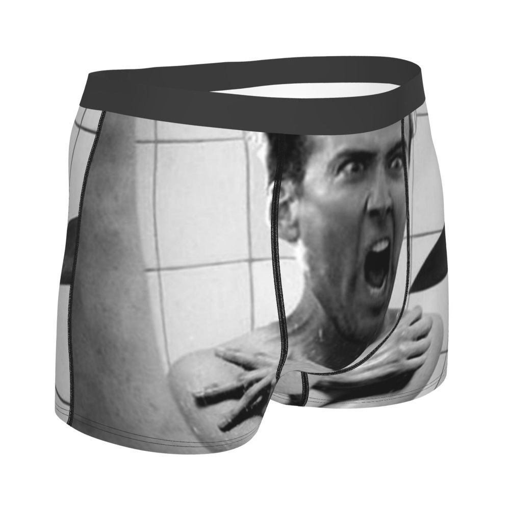 Custom Nicolas Cage Boxer Shorts For Homme 3D Printed Male Nic And His Girls Underwear Panties Briefs Breathbale Underpants