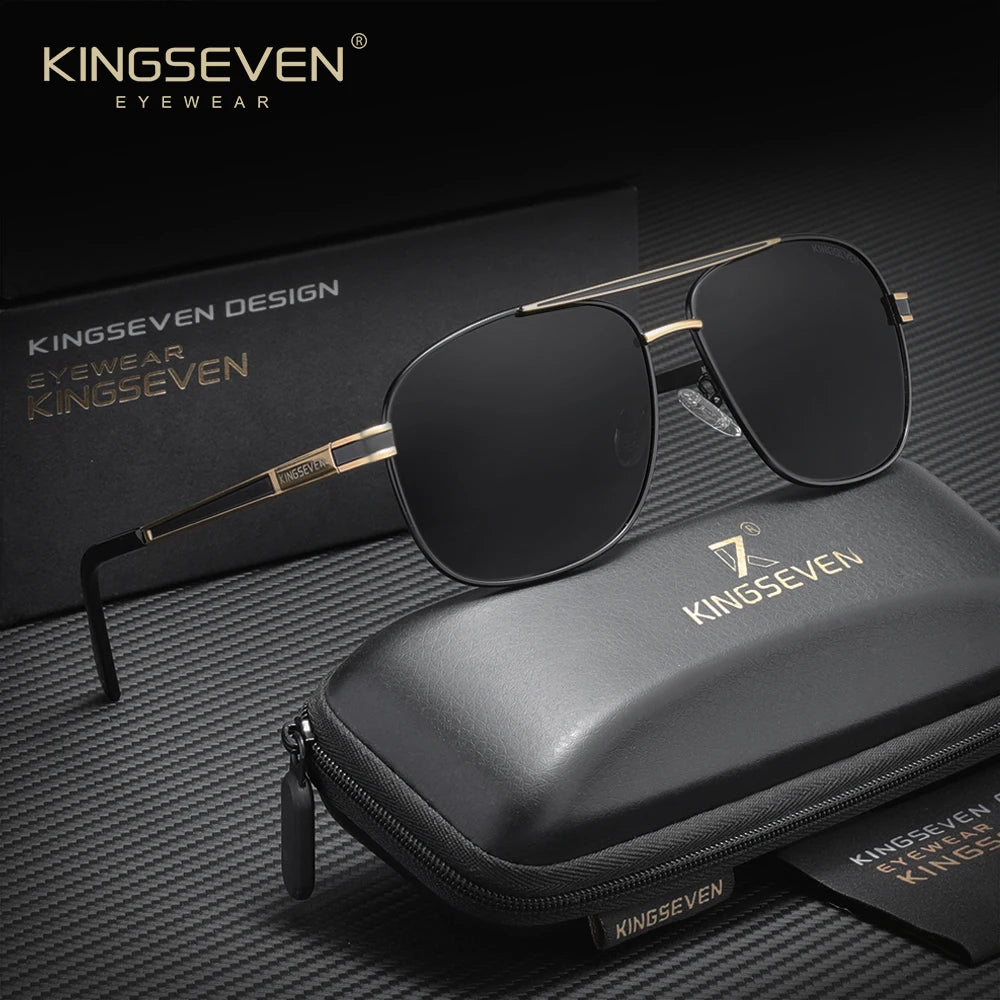 KINGSEVEN Brand Classic Sunglasses Polarized UV400 Shades Driving Glasses For Men Women Eyewear