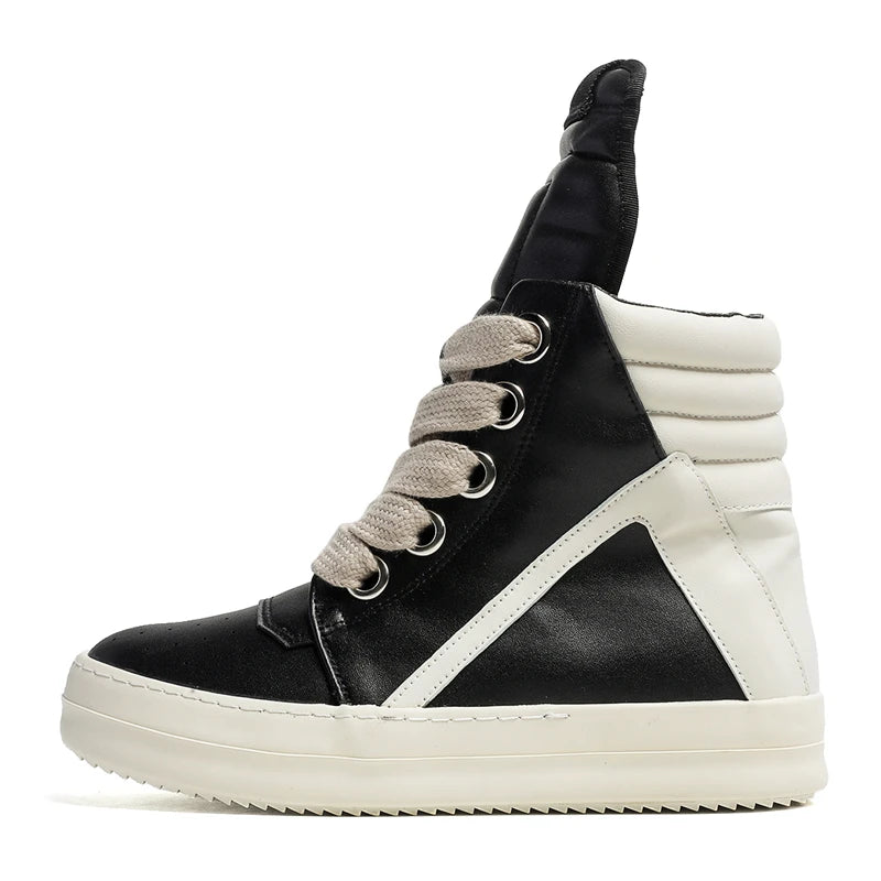2025 Winter Street Style Men's Fashion Boots Height Increasing Light Adult Women's Sports Casual Shoes Sneakers