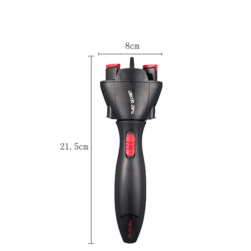 Electric Hair Styling Tool Automatic Knitted Device Hair Braider Styling Two Strands Twist Braid Maker Hair Braider DIY Electric