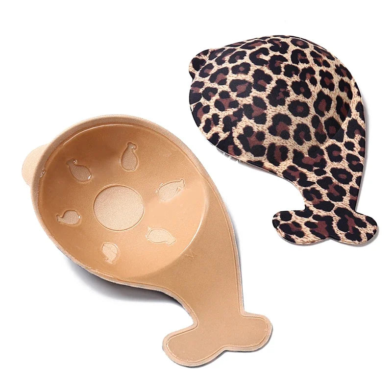 FINETOO 5/6 Pairs Breast Lift Up Tape Sexy Floral Nipple Cover Silicone Invisible Adhesive Stickers Reusable Paste Intimates