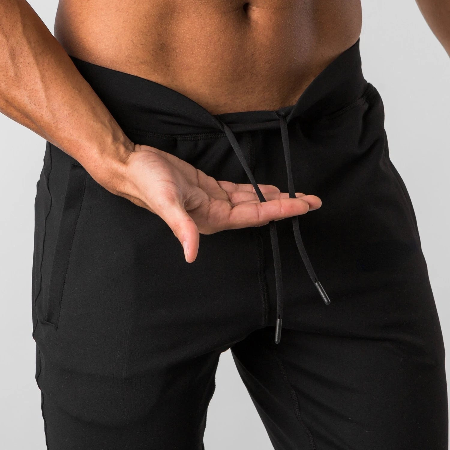 Men's Seatpants Sports Trousers Stretch Waist Jogger Pants Simple Comfortable Multi-color Optional
