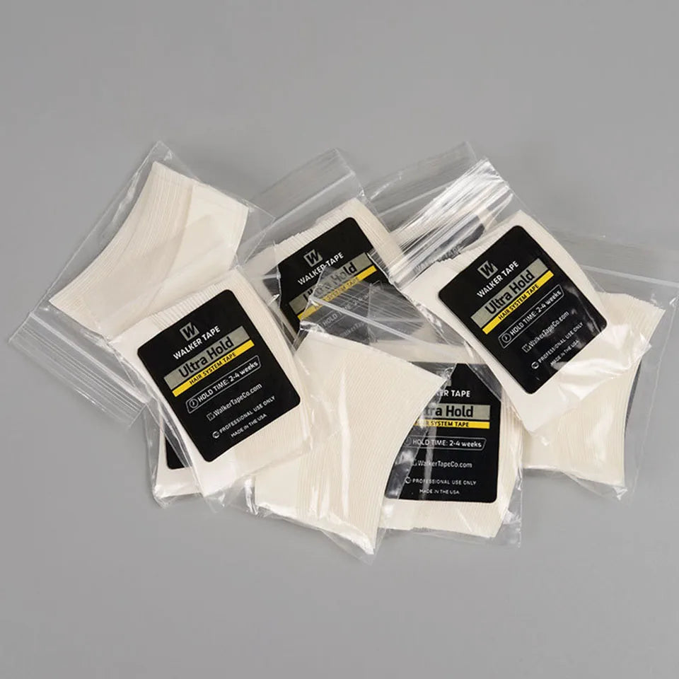 Walker Ultra Hold Curved Hair System Tape 36pcs Super Adhesive Strips Tape For Extension/Toupee/ Lace Wig/Closure