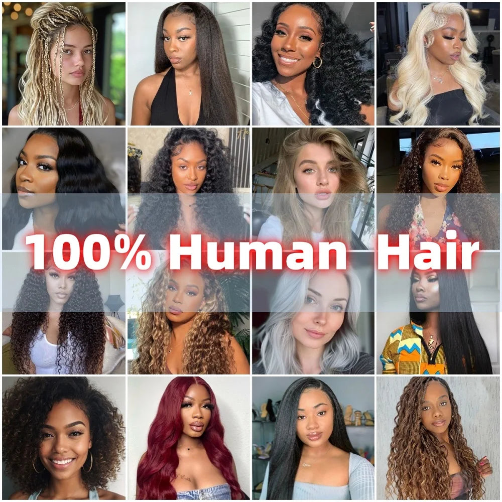Wholesale Red Deep Wave Hair Bulk for Boho Braids 100% Human Hair Extensions No Weft Blonde Red Curly 613 Vietnamese Hair 30inch
