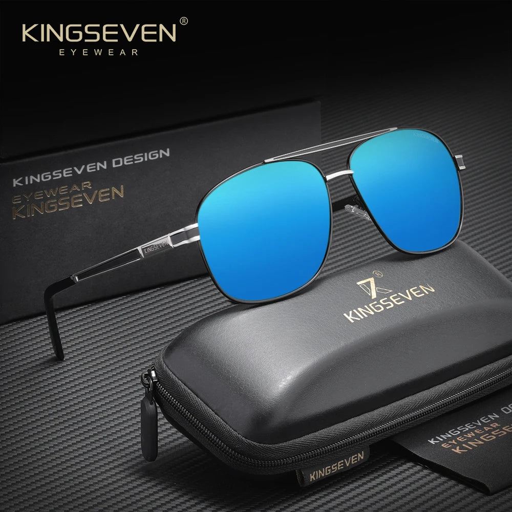 KINGSEVEN Brand Classic Sunglasses Polarized UV400 Shades Driving Glasses For Men Women Eyewear