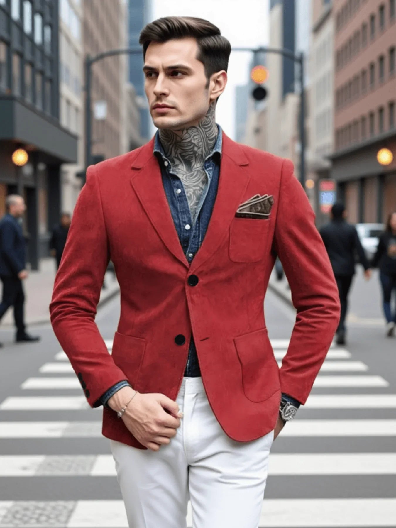 New Casual Blazer For Spring Lightweight Breathable For Outdoor Commute Multi-Occasion Wear With Urban Fashion Style Streetwear