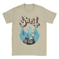 Humorous Ghost Band T-Shirt for Men O Neck 100% Cotton T Shirts Short Sleeve Tee Shirt Gift Idea Tops