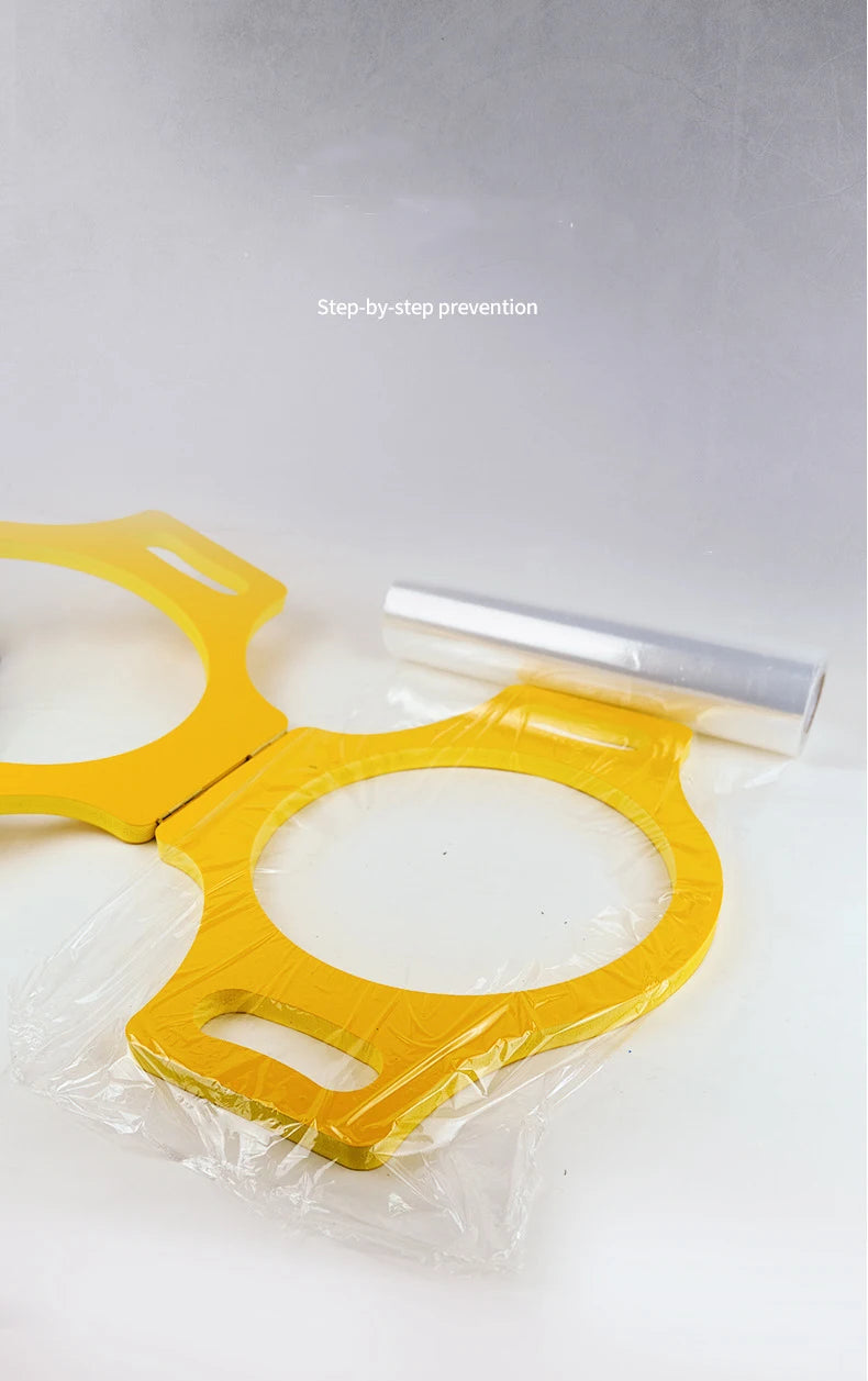 Acrylic Head Template for Making Specific Topper and Toupee Wig Cap for Hair Guide Head Model for Hairpiece with tape