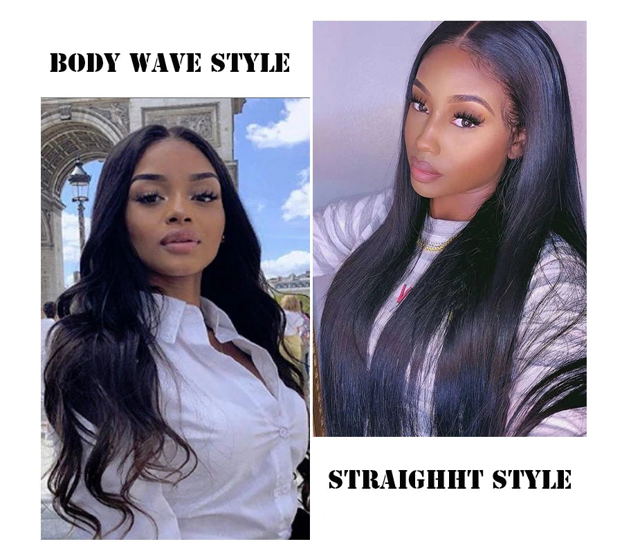 Straight Human Hair Weaves Bundles Brazilian Remy Human Hair Sew In Weft Extensions Straight Blonde 100g 16"-28" Natural Hair