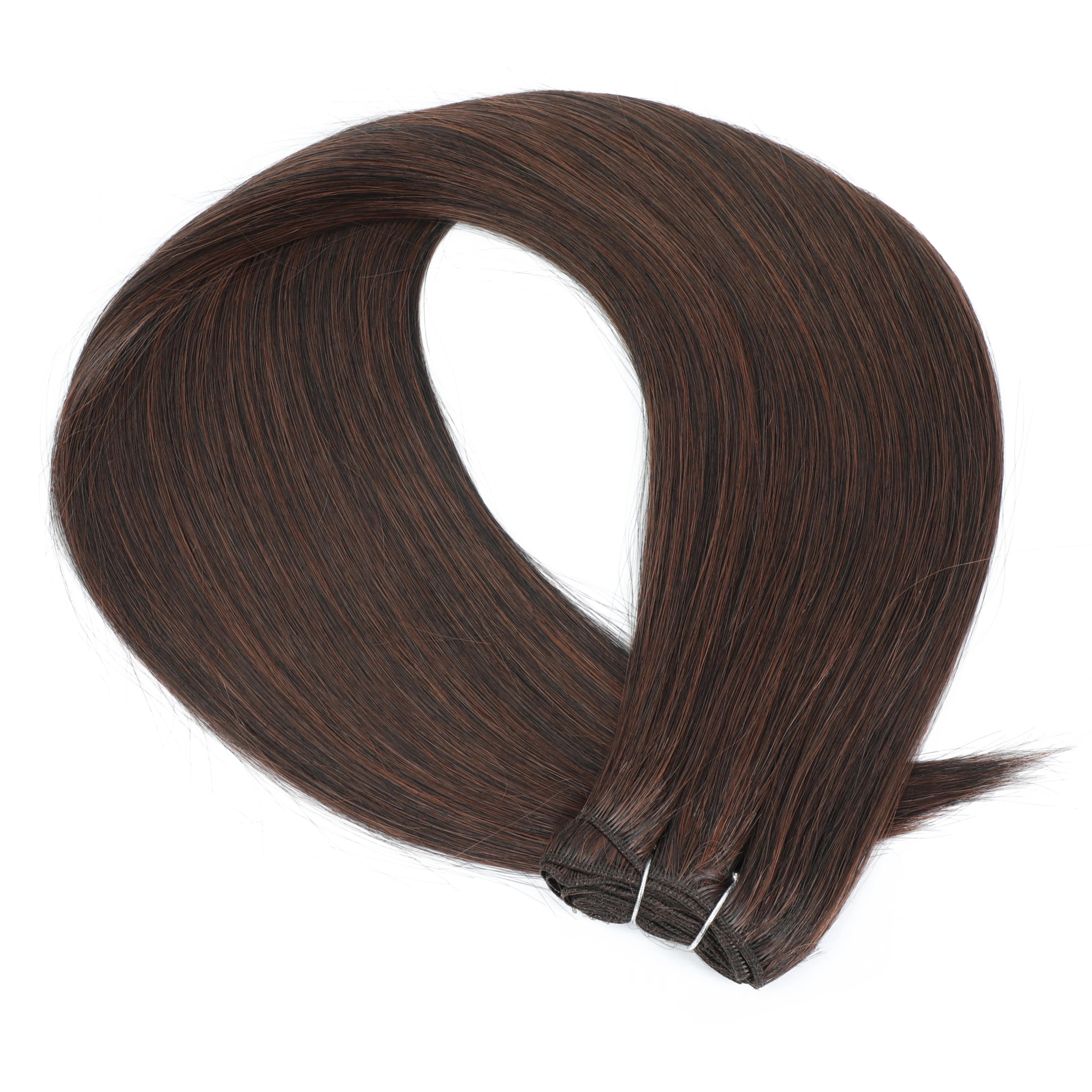 24-32 Inch Bio Protein Straight Hair Bundles Synthetic High Temperature 150g 200g Ombre Brown M888 Orange Soft Hair Weaving