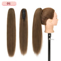 SEGO Claw Clip Ponytail Extension 100% Real Remy Human Hairpiece Pony Tails Hair Extensions Long Straight Ponytail for Women