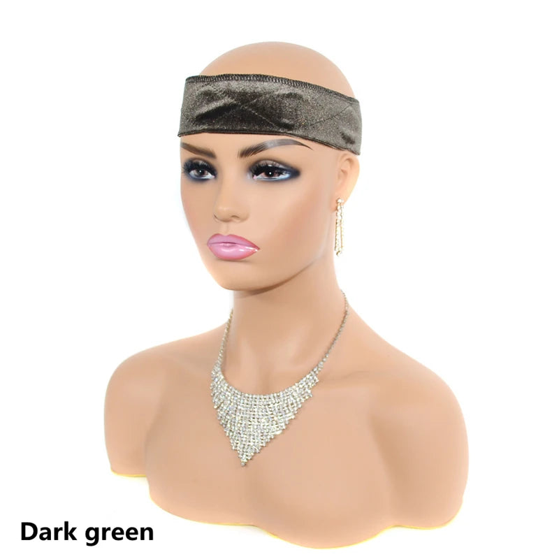 No-Slip Velvet Wig Grip Band for Lace Front Women's Stylish Hair Accessory Comfortable Headbands to Secure Your Wig