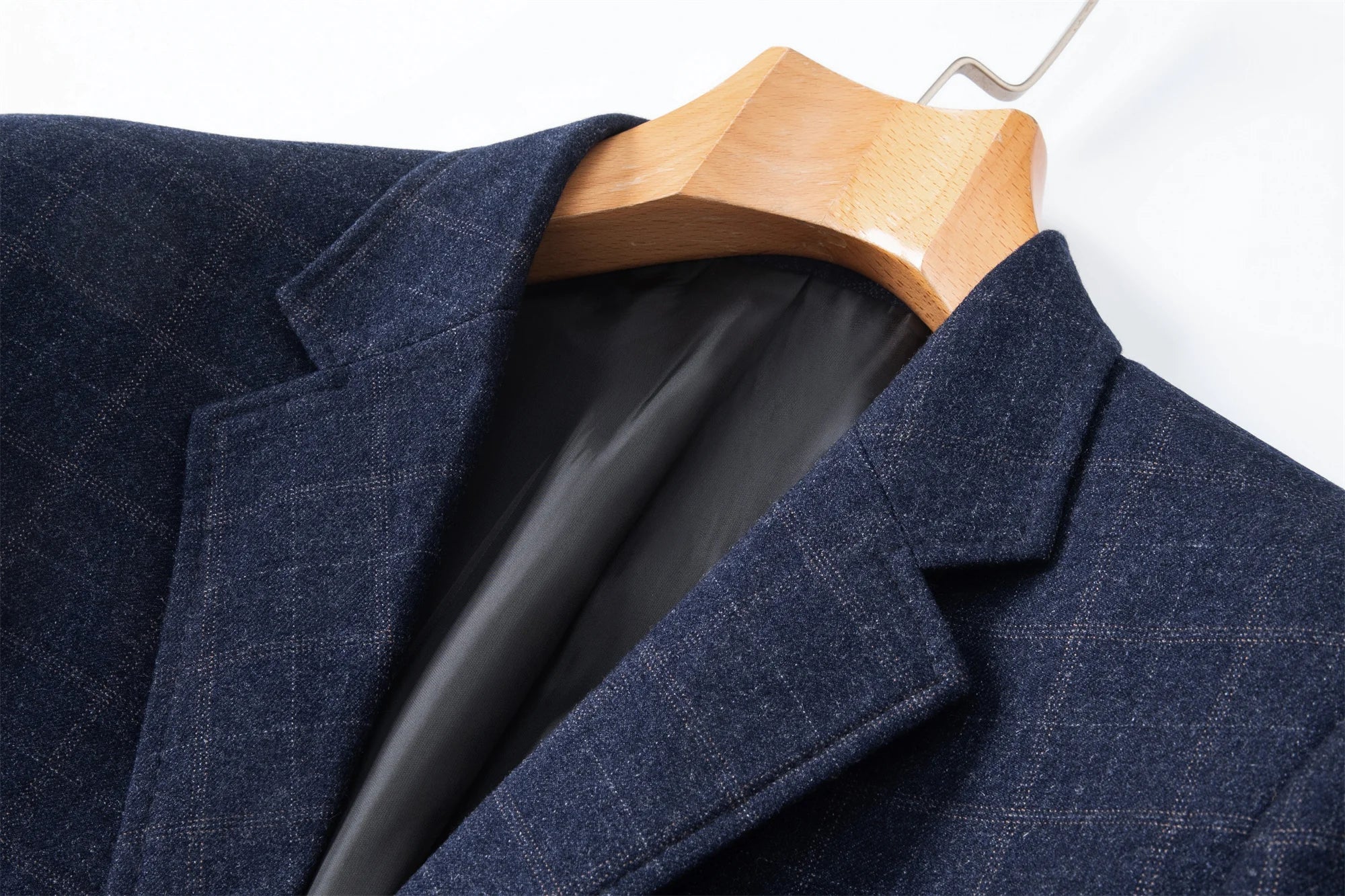 Middle-Aged Men's Business Casual Suit Father's Day Gift Wedding Formal Lightweight Suit Men's 35-60 Years Old Large Size Thin Top Men's Middle-Aged and Elderly Jacket