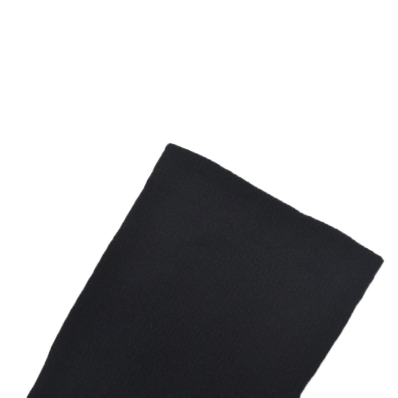 Compression Socks S-XXL Medical Edema Pregnant Varicocele Open Toe Socks Men Women Solid Color Knee Length Elastic Tight Socks