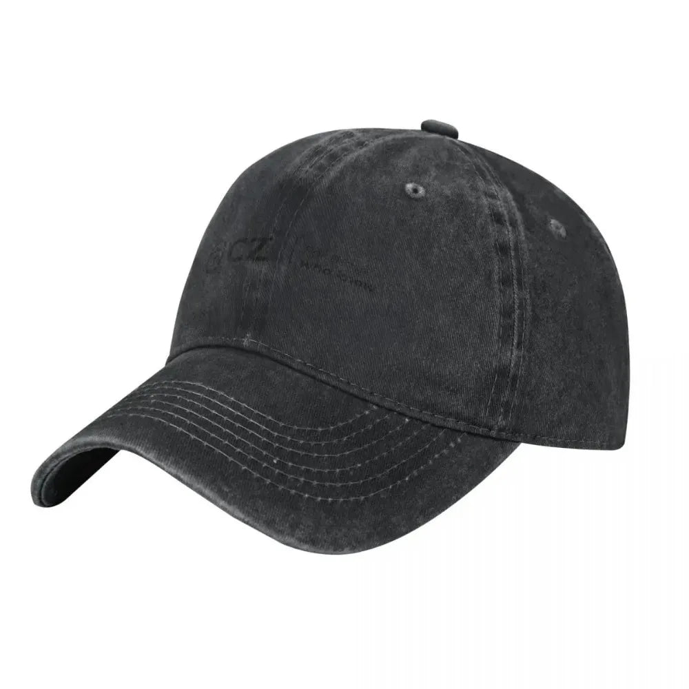 Ceska Zbrojovka CZ Men Women Baseball Cap Distressed Denim Hats Cap Vintage Outdoor Travel Adjustable Fashion Cap