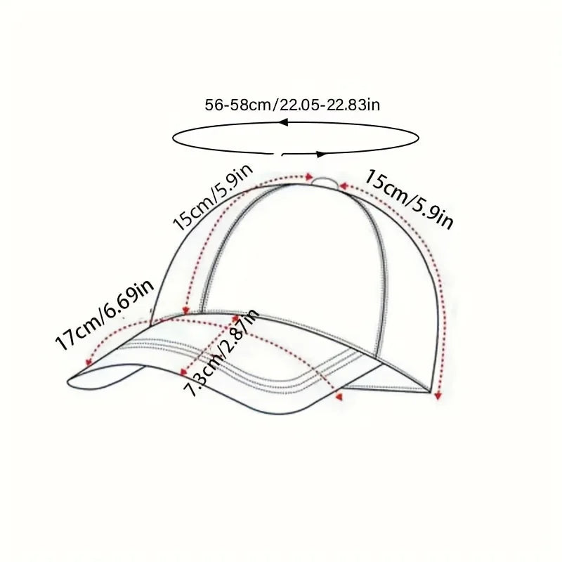2025 New Spring Summer Cap Washed Cotton Baseball Cap Men Women Casual Adjustable Outdoor Trucker Hat Snapback Casquette