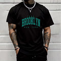 Hot Sales Mens T-shirt Cotton Printing Short Sleeved Daily Casual Tees Outdoors Sports Jogging Man Clothing Loose Soft T-shirt