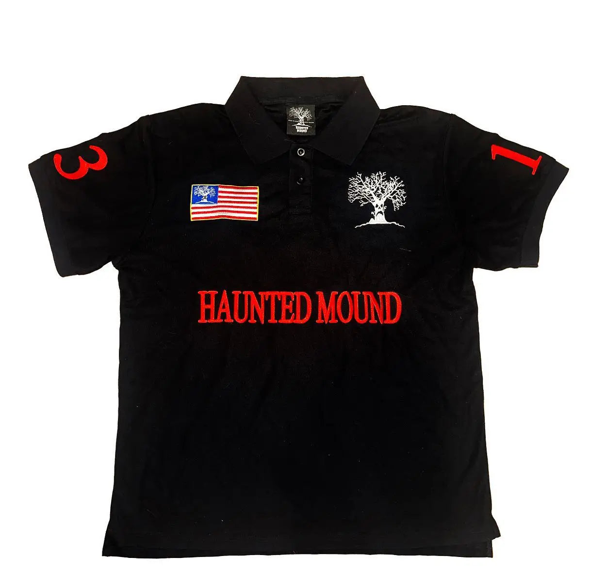 America Retro Flag Polo Shirt Streetwear Men Women Hip Hop Tear Patchwork Short Sleeve Shirt Y2k Cotton Top Baseball Clothing