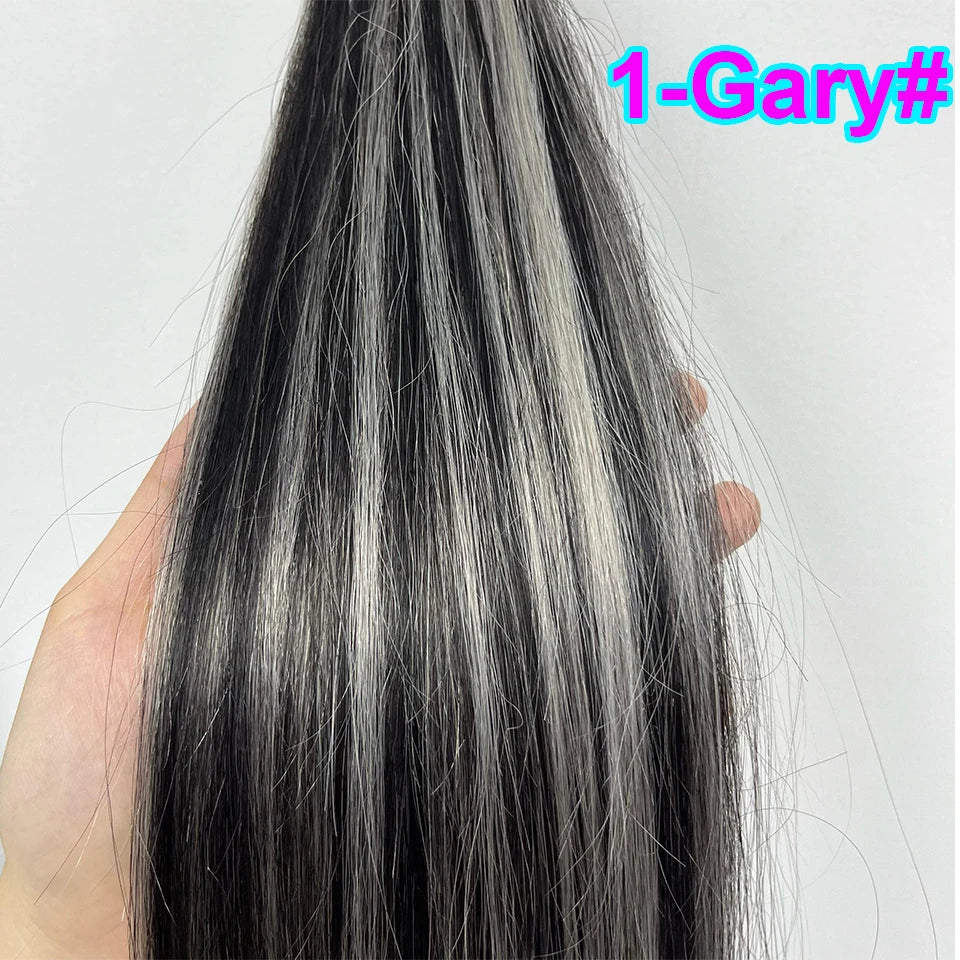 613 Striaght Human Hair No Weft 100% Virgin Bundles Highlight Original Bulk Extensions Russian Natural Unprocessed Blonde hair