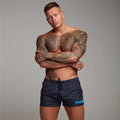 Men's Sports Running Fitness Casual Three-quarter Pants Summer Breathable Quick Dry Shorts Gym Bodybuilding Muscle Sweatpants
