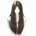 Synthetic Wig Female Long Straight Hair Wig high-level Natural Fashion Long Straight Hair Wig Heat-resistant Hair for Daily Use