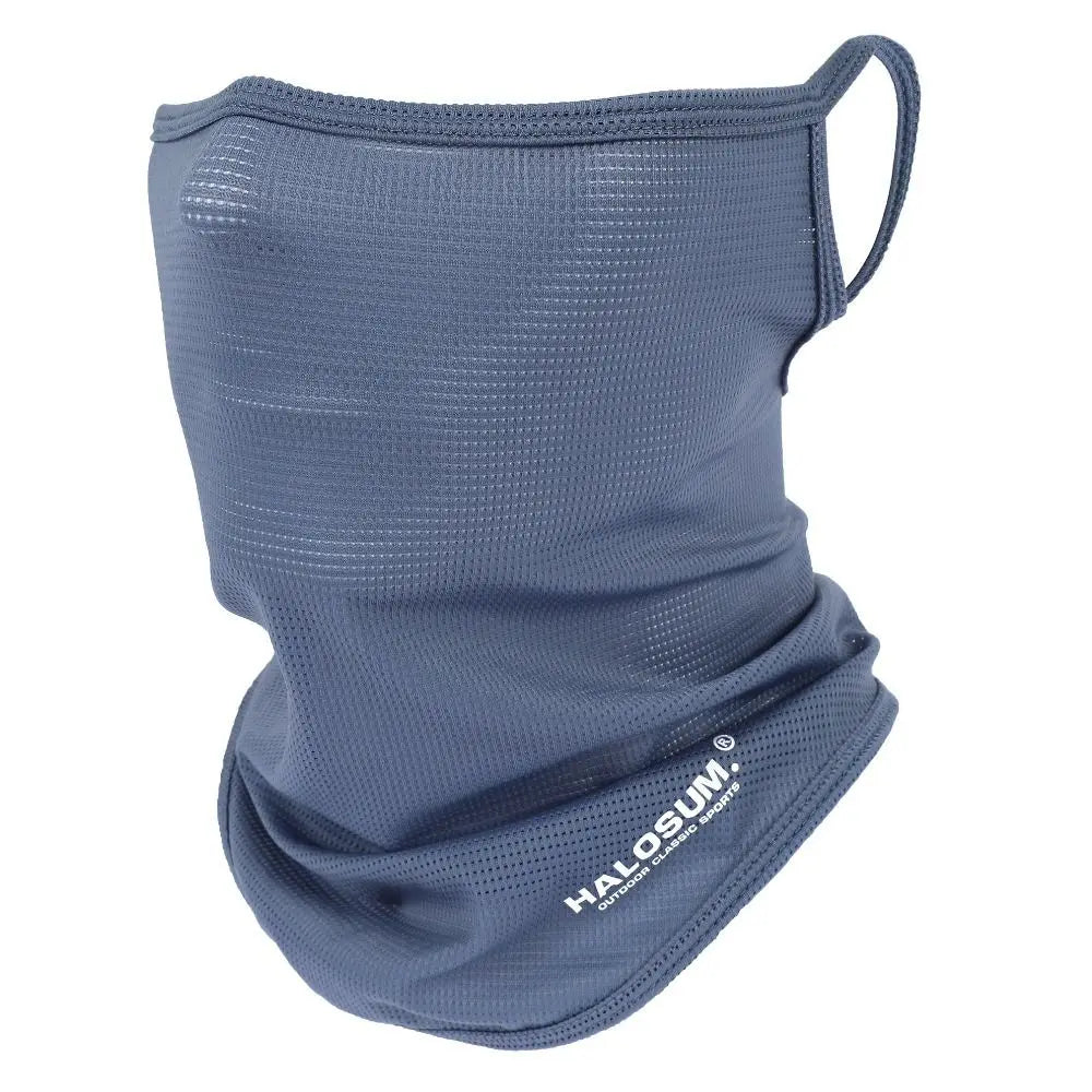 Full Face Mask Balaclava Breathable Sun UV Protection Summer Ice Silk Sun Protection Bike Mask Motorcycle Scarf Neck Gaiter