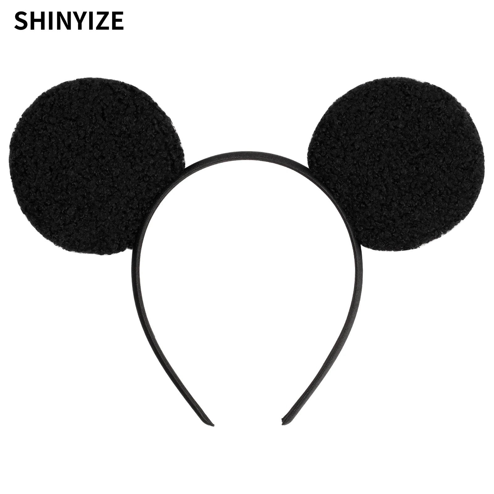 New Classic Cute Mouse Ears Chic Headband 5"Bow Girls And Kids  Hairband Festival Cosplay DIY Hair Accessories Christmas Gift