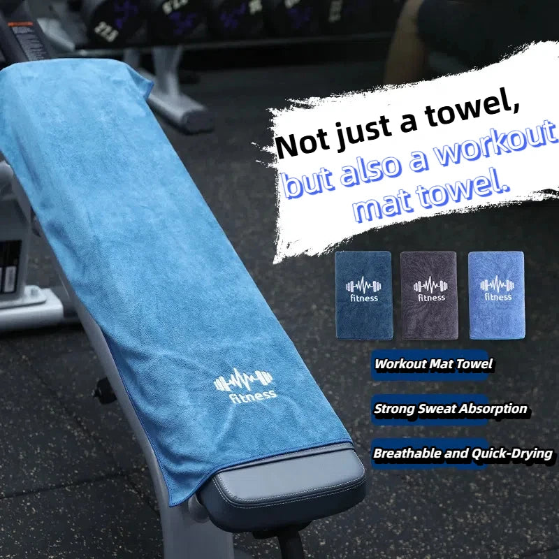Quick - Drying Sports Towel: Ideal for Gym, Bath, Running, Basketball & Outdoor Use  40×95cm