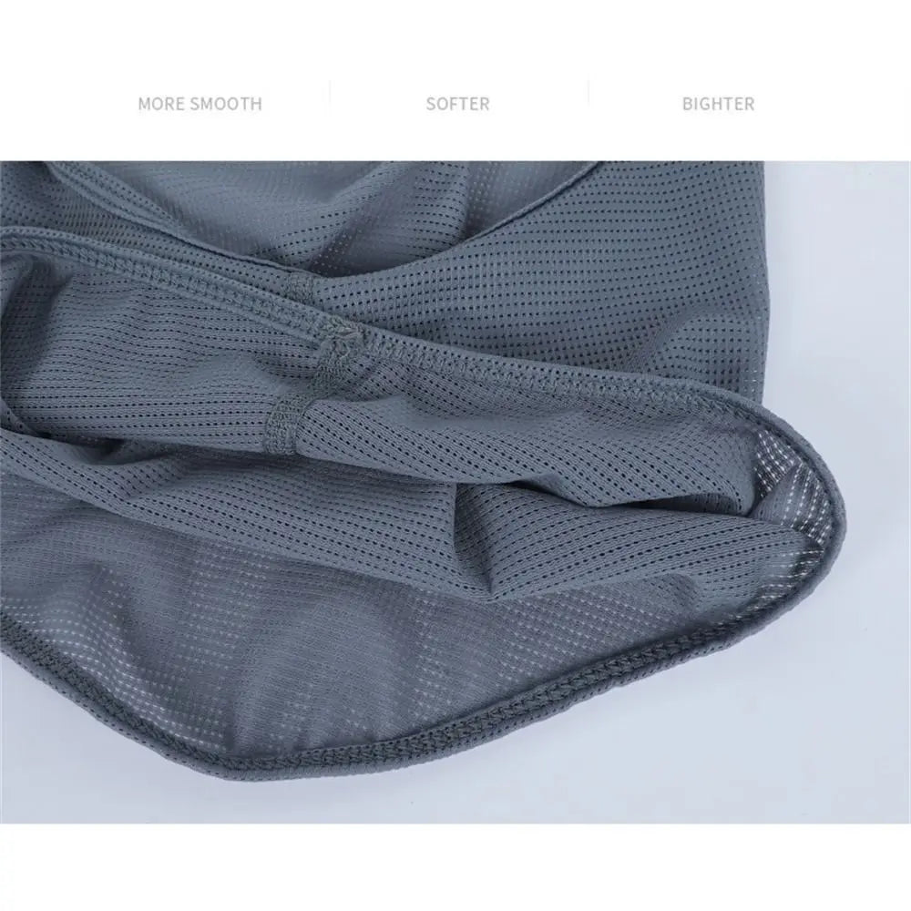 Full Face Mask Balaclava Breathable Sun UV Protection Summer Ice Silk Sun Protection Bike Mask Motorcycle Scarf Neck Gaiter