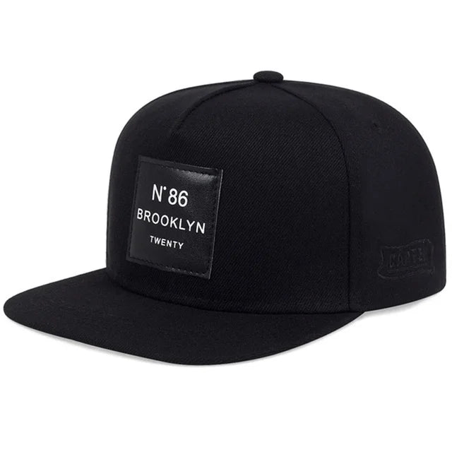 Fashion N86 Embroidered Men Women Adjustable Hip Hop Baseball Cap For Unisex Adult Outdoor Casual Sun Hat Cotton Snapback Hats