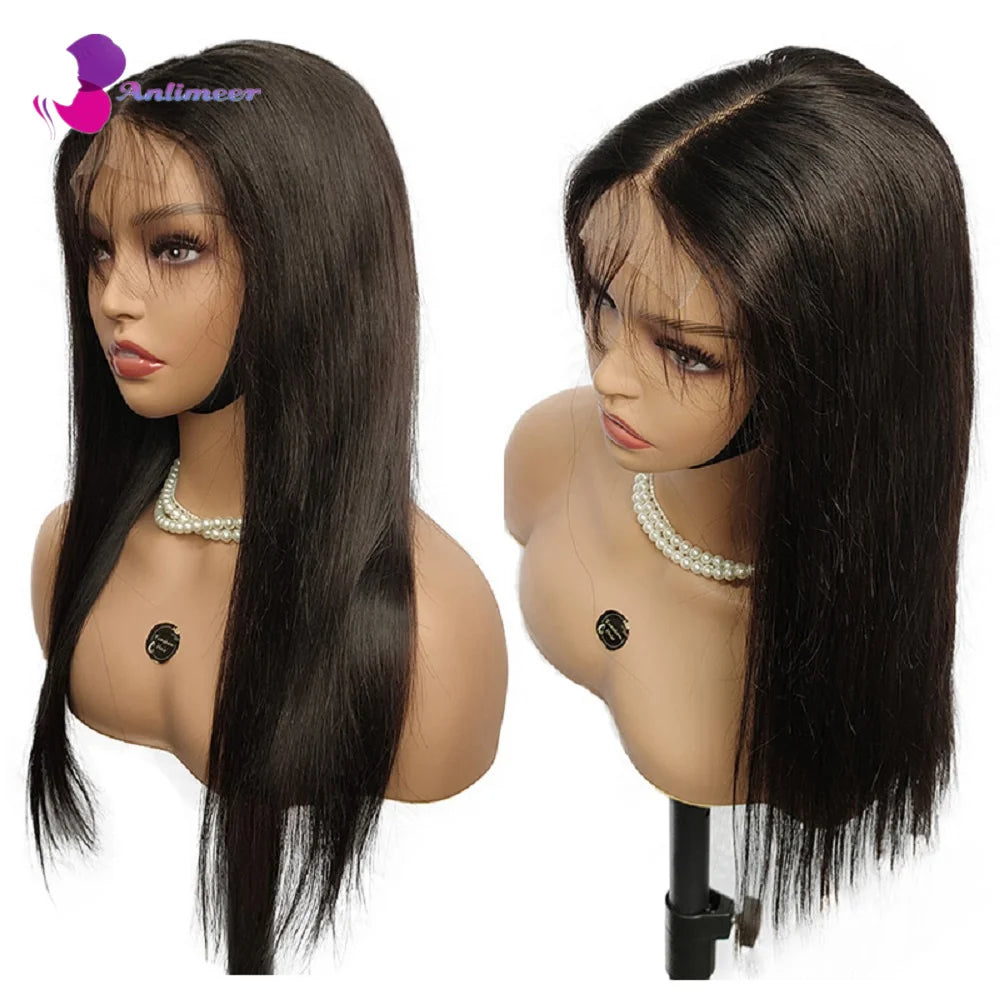 13x4 Silk Base Wig Deep Parting Human Hair Straight Wigs Human Hair Lace Front Wig 13X4/13X6 Wig/Silk Base/ 360 Full Lace Wig