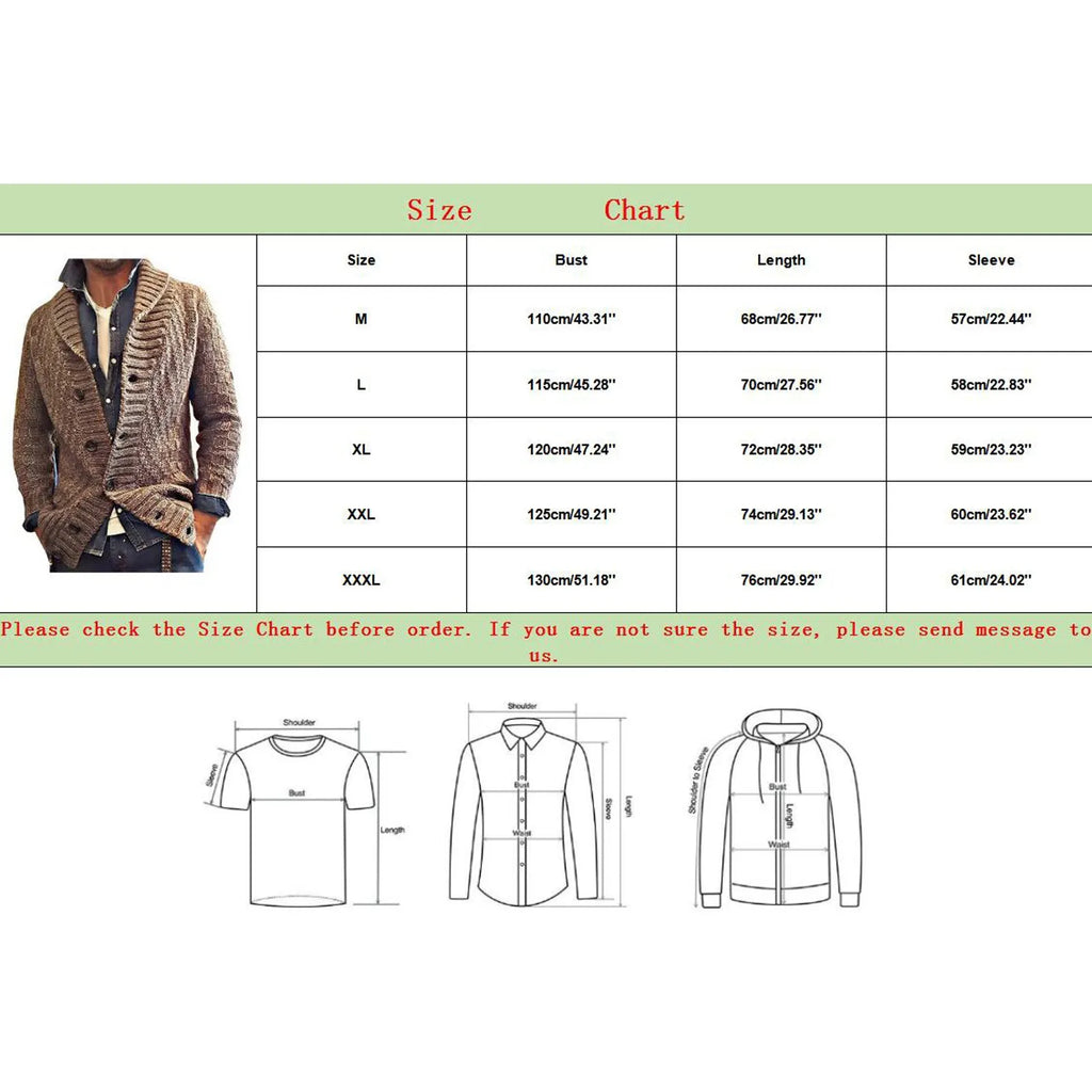 Men'S Kimono Men'S Autumn And Winter Soft Sweaters Long-Sleeved Knitted Cardigan Lapel Long Mens Tacky Christmas Cardigan