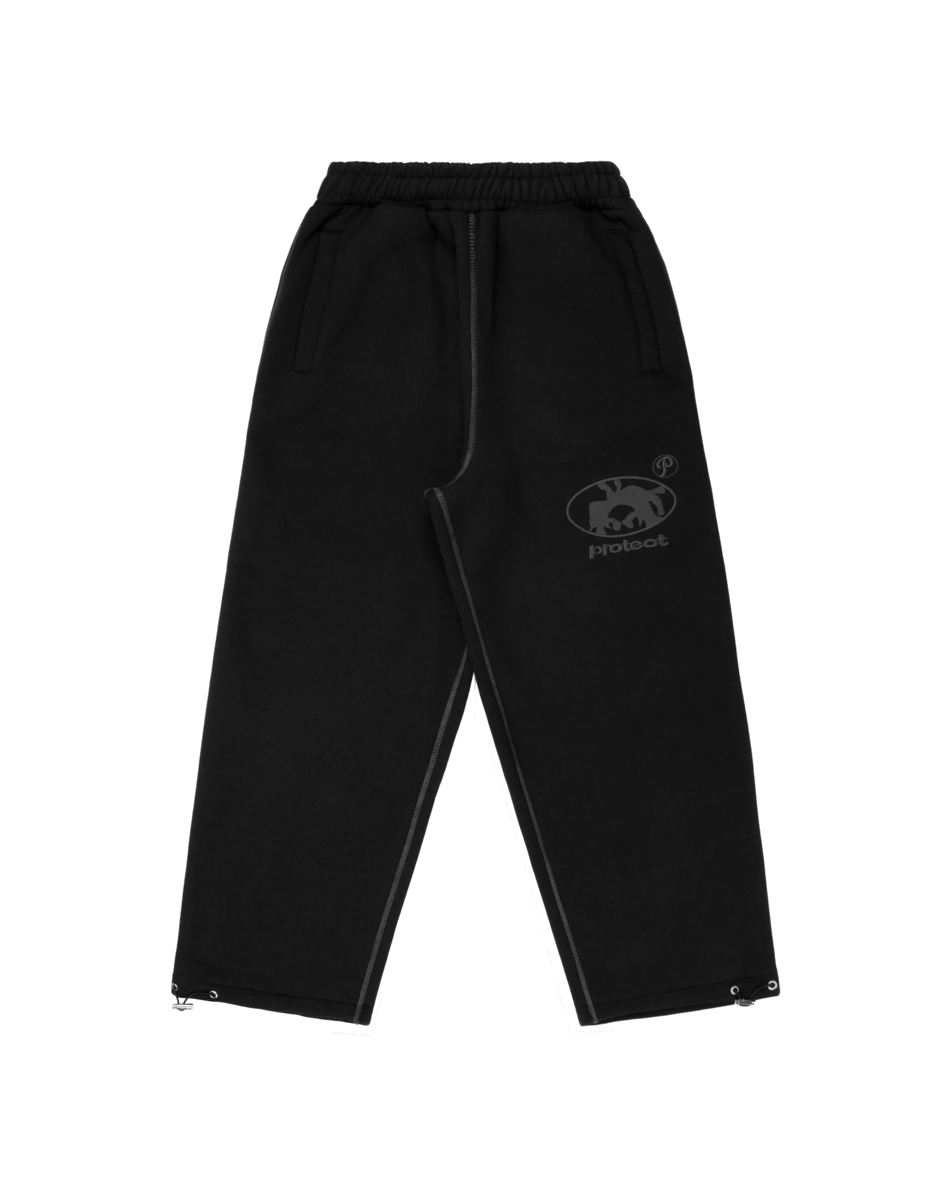Streetwear Hoodie Sweatpants Two Piece Set Y2K Sportswear Men Harajuku HipHop Letter Embroidery Oversized Sweatshirt Casual Pant