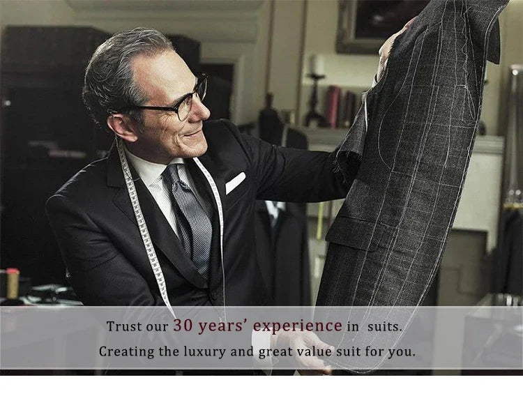 Suit Pants with Side Satin Stripe 1 Piece Slim Fit Formal Male Black Trousers Official Business Fashion for Wedding Prom